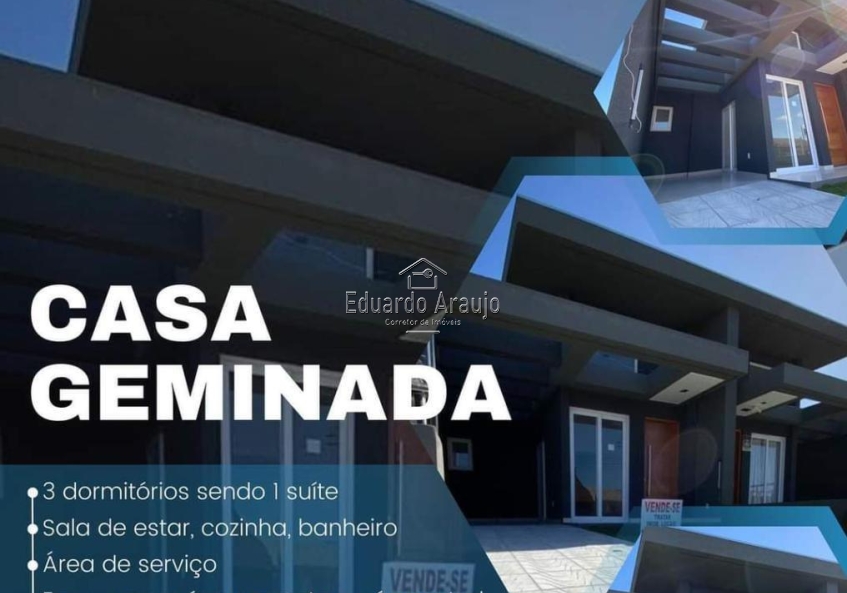 Casa geminada 3 dorm